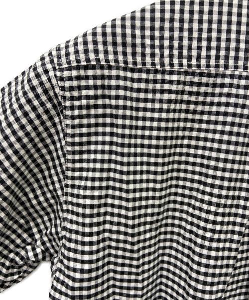 DANTON（ダントン）DANTON (ダントン) 半袖シャツ ブラック×ホワイト サイズ:SIZE42の古着・服飾アイテム