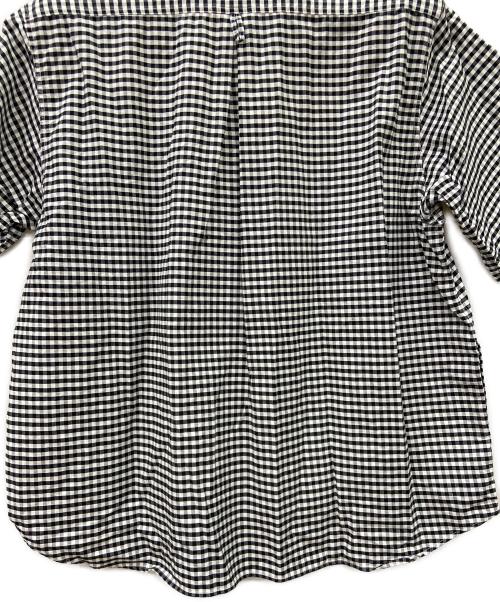 DANTON（ダントン）DANTON (ダントン) 半袖シャツ ブラック×ホワイト サイズ:SIZE42の古着・服飾アイテム