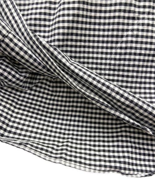 DANTON（ダントン）DANTON (ダントン) 半袖シャツ ブラック×ホワイト サイズ:SIZE42の古着・服飾アイテム