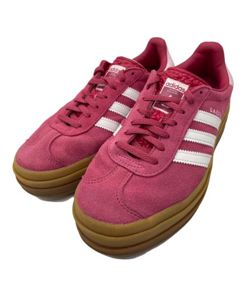 adidas（アディダス）adidas (アディダス) adidas　GAZELLE　ローカットスニーカー ピンク×ブラウン サイズ:23cmの古着・服飾アイテム