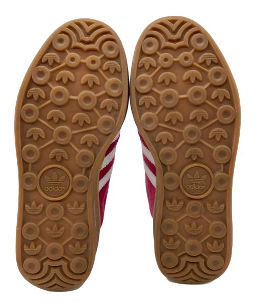 adidas（アディダス）adidas (アディダス) adidas　GAZELLE　ローカットスニーカー ピンク×ブラウン サイズ:23cmの古着・服飾アイテム