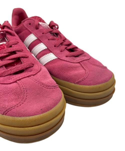 adidas（アディダス）adidas (アディダス) adidas　GAZELLE　ローカットスニーカー ピンク×ブラウン サイズ:23cmの古着・服飾アイテム