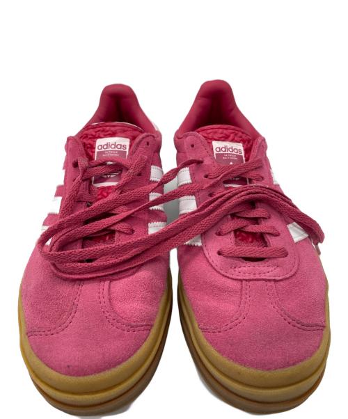 adidas（アディダス）adidas (アディダス) adidas　GAZELLE　ローカットスニーカー ピンク×ブラウン サイズ:23cmの古着・服飾アイテム