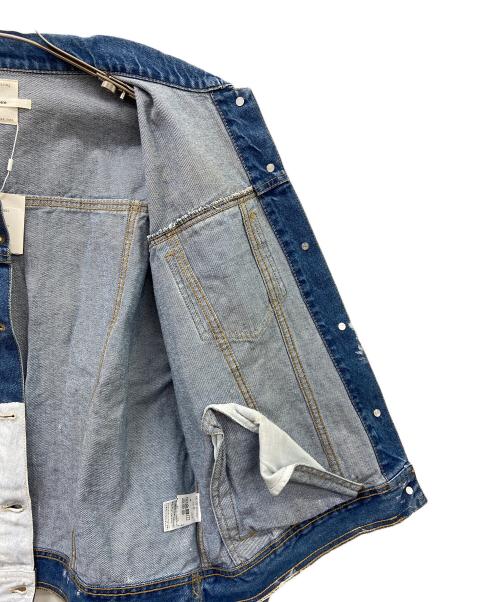 KASTANE（カスタネ）Kastane (カスタネ) デニムジャケット ネイビー×ホワイト サイズ:FREE 未使用品の古着・服飾アイテム