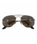 RAY-BAN（レイバン）の古着「RAY-BAN  サングラス」｜ゴールドカラー