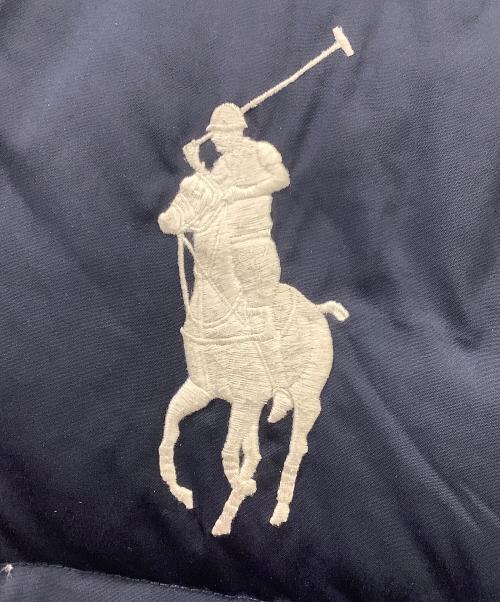 POLO RALPH LAUREN（ポロ・ラルフローレン）POLO RALPH LAUREN (ポロ・ラルフローレン) POLO RALPH LAUREN　ダウンジャケット ブラック×ブルー サイズ:XLの古着・服飾アイテム