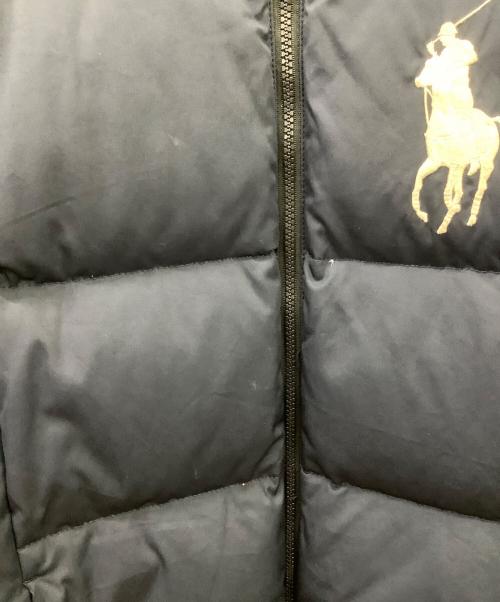 POLO RALPH LAUREN（ポロ・ラルフローレン）POLO RALPH LAUREN (ポロ・ラルフローレン) POLO RALPH LAUREN　ダウンジャケット ブラック×ブルー サイズ:XLの古着・服飾アイテム