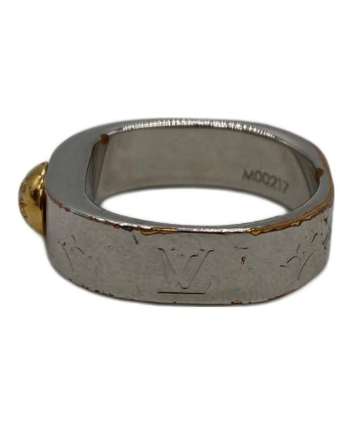 LOUIS VUITTON（ルイ ヴィトン）LOUIS VUITTON (ルイ ヴィトン) LOUIS VUITTON　リング・ナノグラム　リング シルバーカラー サイズ:12号の古着・服飾アイテム