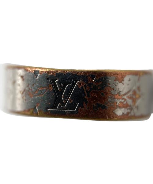 LOUIS VUITTON（ルイ ヴィトン）LOUIS VUITTON (ルイ ヴィトン) LOUIS VUITTON　リング・ナノグラム　リング シルバーカラー サイズ:12号の古着・服飾アイテム