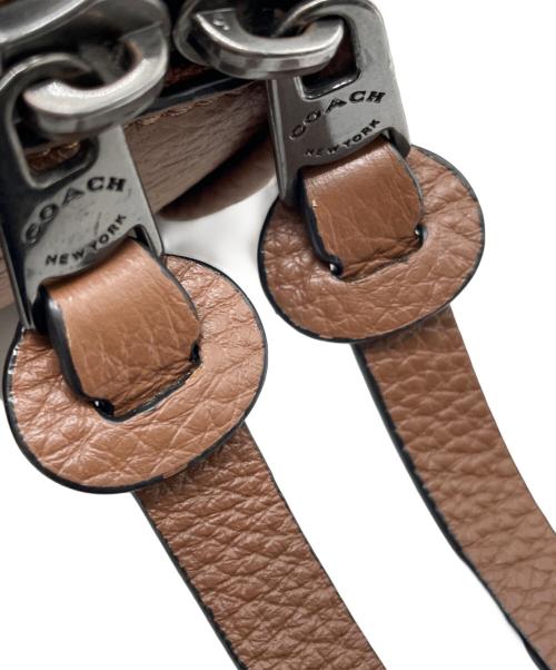 COACH（コーチ）COACH (コーチ) COACH　シグネチャー　リュック ブラウンの古着・服飾アイテム