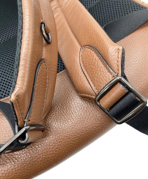 COACH（コーチ）COACH (コーチ) COACH　シグネチャー　リュック ブラウンの古着・服飾アイテム
