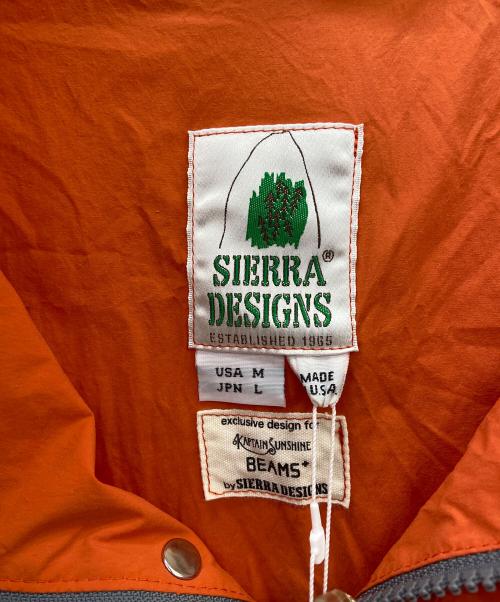 KAPTAIN SUNSHINE（キャプテンサンシャイン）KAPTAIN SUNSHINE (キャプテンサンシャイン) BEAMS PLUS (ビームスプラス) SIERRA DESIGNS (シエラデザインズ) アノラックパーカー オレンジ サイズ:Lの古着・服飾アイテム