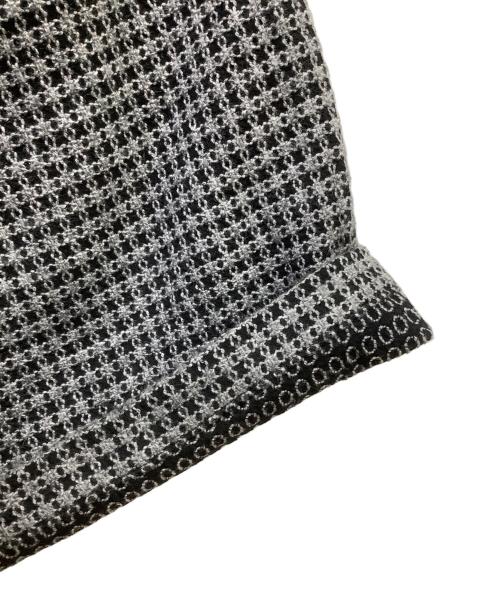 ROBE DE CHAMBRE COMME DES GARCONS（ローブドシャンブル コムデギャルソン）ROBE DE CHAMBRE COMME DES GARCONS (ローブドシャンブル コムデギャルソン) ROBE DE CHAMBRE COMME DES GARCONS　イージーワイドパンツ グレー×ブラック サイズ:FREEの古着・服飾アイテム