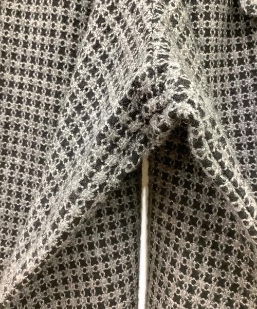 ROBE DE CHAMBRE COMME DES GARCONS（ローブドシャンブル コムデギャルソン）ROBE DE CHAMBRE COMME DES GARCONS (ローブドシャンブル コムデギャルソン) ROBE DE CHAMBRE COMME DES GARCONS　イージーワイドパンツ グレー×ブラック サイズ:FREEの古着・服飾アイテム