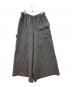 ROBE DE CHAMBRE COMME DES GARCONS（ローブドシャンブル コムデギャルソン）の古着「ROBE DE CHAMBRE COMME DES GARCONS　イージーワイドパンツ」｜グレー×ブラック