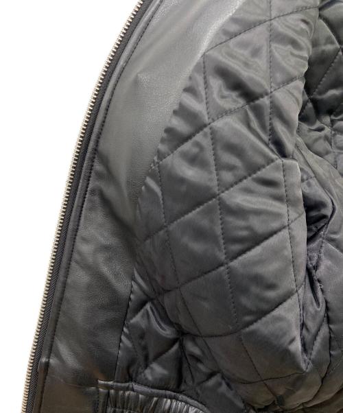 DIESEL（ディーゼル）DIESEL (ディーゼル) レザージャケット ブラック サイズ:Sの古着・服飾アイテム