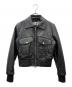 DIESEL（ディーゼル）の古着「レザージャケット」｜ブラック