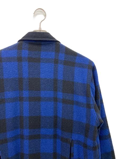 BUDWEISER（バドワイザー）BUDWEISER (バドワイザー) ワークジャケット ブルー×ブラック サイズ:Lの古着・服飾アイテム