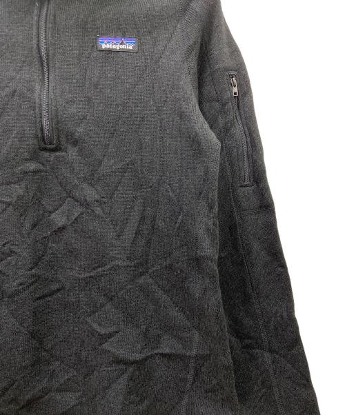 Patagonia（パタゴニア）Patagonia (パタゴニア) ハーフジップスウェット ブラック サイズ:Sの古着・服飾アイテム