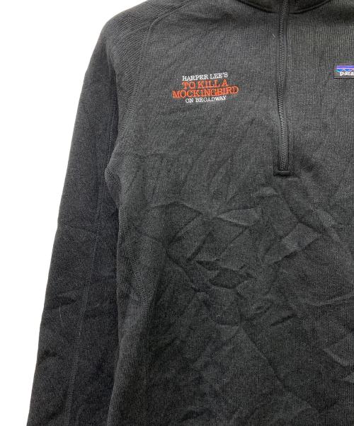 Patagonia（パタゴニア）Patagonia (パタゴニア) ハーフジップスウェット ブラック サイズ:Sの古着・服飾アイテム