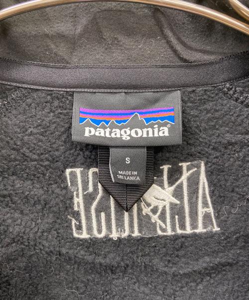 Patagonia（パタゴニア）Patagonia (パタゴニア) ハーフジップスウェット ブラック サイズ:Sの古着・服飾アイテム