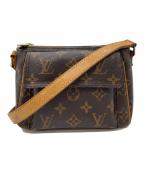 LOUIS VUITTONルイ ヴィトン）の古着「LOUIS VUITTON   ヴィバシテPM   ショルダーバッグ」｜ブラウン