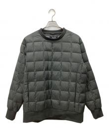 TAION（タイオン）の古着「クルーネックダウンプルオーバー」｜グレー