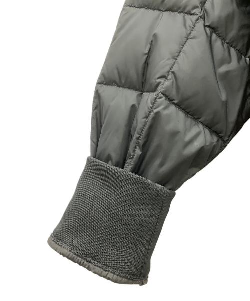 TAION（タイオン）TAION (タイオン) クルーネックダウンプルオーバー グレー サイズ:Mの古着・服飾アイテム