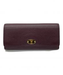 MULBERRY（マルベリー）の古着「MULBERRY　長財布」｜ブラウン