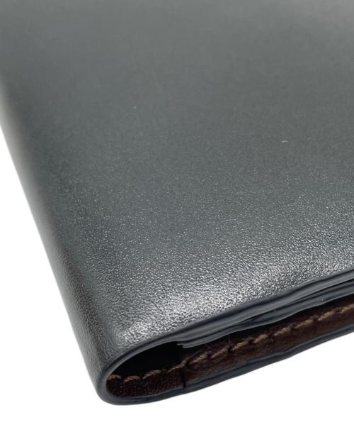 MACKINTOSH PHILOSOPHY（マッキントッシュ フィロソフィー）MACKINTOSH PHILOSOPHY (マッキントッシュ フィロソフィー) MACKINTOSH PHILOSOPHY　カードケース ブラック×ブラウンの古着・服飾アイテム