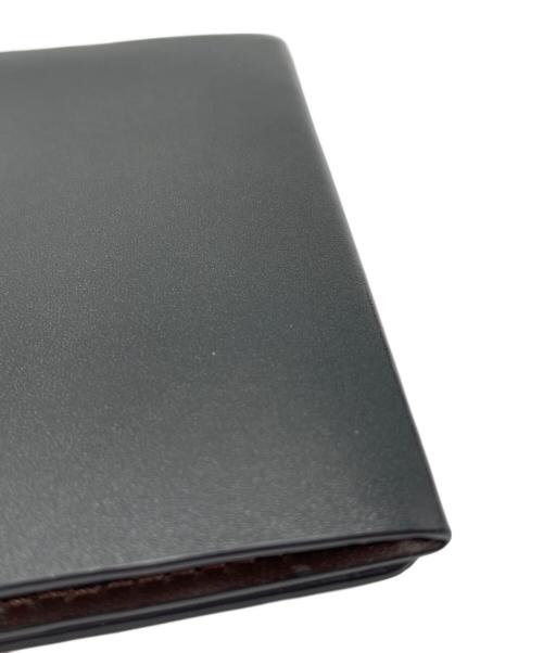 MACKINTOSH PHILOSOPHY（マッキントッシュ フィロソフィー）MACKINTOSH PHILOSOPHY (マッキントッシュ フィロソフィー) MACKINTOSH PHILOSOPHY　カードケース ブラック×ブラウンの古着・服飾アイテム