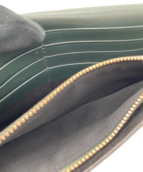 PAUL SMITH（ポールスミス）PAUL SMITH (ポールスミス) Paul Smith　マーガレットプリントトリム　長財布 ブラックの古着・服飾アイテム