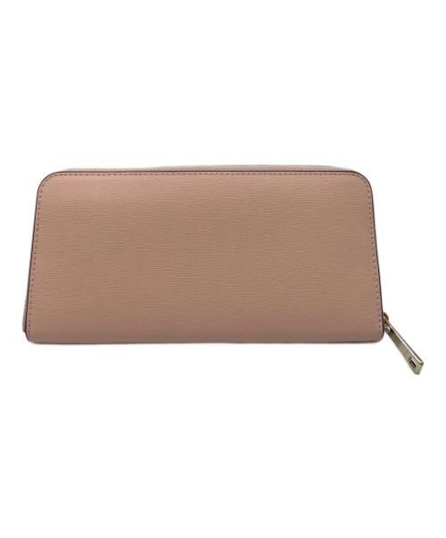 FURLA（フルラ）FURLA (フルラ) FURLA   BABYLON XL ZIP AROUND SLIM ピンクの古着・服飾アイテム