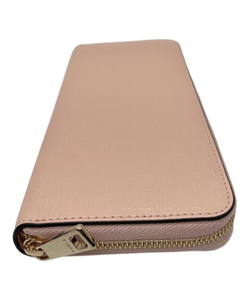 FURLA（フルラ）FURLA (フルラ) FURLA   BABYLON XL ZIP AROUND SLIM ピンクの古着・服飾アイテム