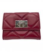 FURLAフルラ）の古着「FULRA 1927 M COMPACT WALLET」｜レッド