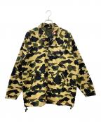 BAPE BY A BATHING APEベイプバイアベイシングエイプ）の古着「BAPE BY A BATHING APE　ナイロンジャケット」｜グリーン