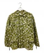 BAPE BY A BATHING APEベイプバイアベイシングエイプ）の古着「BAPE BY A BATHING APE　ナイロンジャケット」｜グリーン