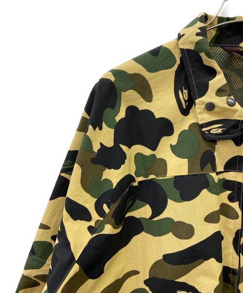 BAPE BY A BATHING APE（ベイプバイアベイシングエイプ）BAPE BY A BATHING APE (ベイプバイアベイシングエイプ) BAPE BY A BATHING APE　ナイロンジャケット グリーン サイズ:Lの古着・服飾アイテム