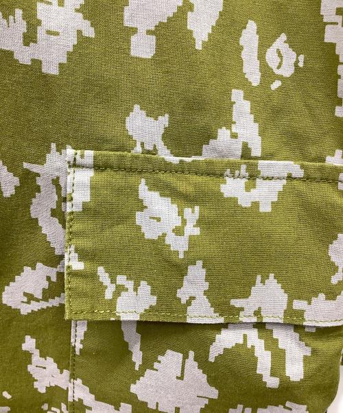 BAPE BY A BATHING APE（ベイプバイアベイシングエイプ）BAPE BY A BATHING APE (ベイプバイアベイシングエイプ) BAPE BY A BATHING APE　ナイロンジャケット グリーン サイズ:Lの古着・服飾アイテム