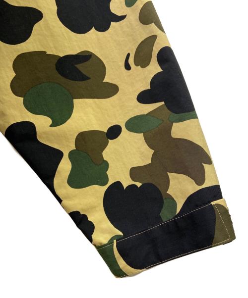 BAPE BY A BATHING APE（ベイプバイアベイシングエイプ）BAPE BY A BATHING APE (ベイプバイアベイシングエイプ) BAPE BY A BATHING APE　ナイロンジャケット グリーン サイズ:Lの古着・服飾アイテム