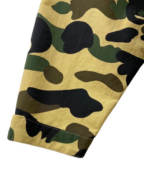 BAPE BY A BATHING APE（ベイプバイアベイシングエイプ）BAPE BY A BATHING APE (ベイプバイアベイシングエイプ) BAPE BY A BATHING APE　ナイロンジャケット グリーン サイズ:Lの古着・服飾アイテム