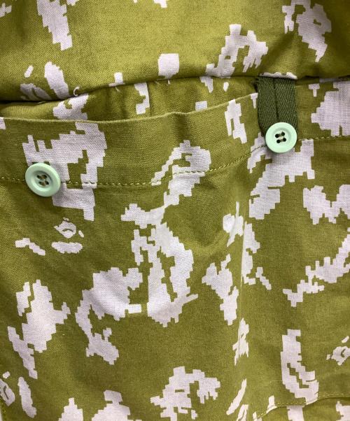 BAPE BY A BATHING APE（ベイプバイアベイシングエイプ）BAPE BY A BATHING APE (ベイプバイアベイシングエイプ) BAPE BY A BATHING APE　ナイロンジャケット グリーン サイズ:Lの古着・服飾アイテム