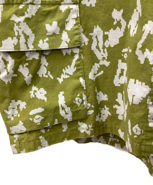 BAPE BY A BATHING APE（ベイプバイアベイシングエイプ）BAPE BY A BATHING APE (ベイプバイアベイシングエイプ) BAPE BY A BATHING APE　ナイロンジャケット グリーン サイズ:Lの古着・服飾アイテム