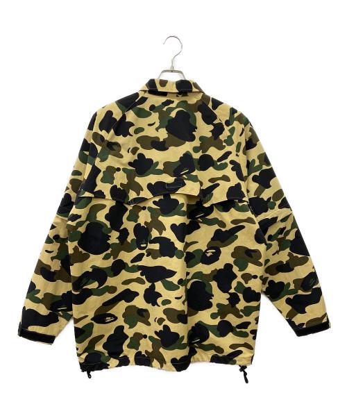 BAPE BY A BATHING APE（ベイプバイアベイシングエイプ）BAPE BY A BATHING APE (ベイプバイアベイシングエイプ) BAPE BY A BATHING APE　ナイロンジャケット グリーン サイズ:Lの古着・服飾アイテム