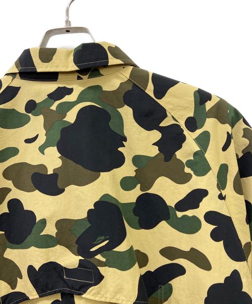 BAPE BY A BATHING APE（ベイプバイアベイシングエイプ）BAPE BY A BATHING APE (ベイプバイアベイシングエイプ) BAPE BY A BATHING APE　ナイロンジャケット グリーン サイズ:Lの古着・服飾アイテム