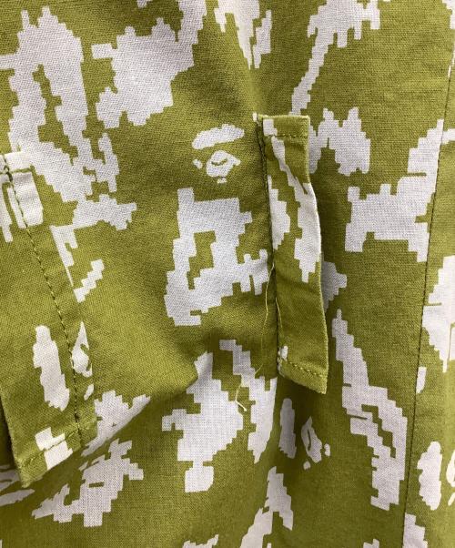 BAPE BY A BATHING APE（ベイプバイアベイシングエイプ）BAPE BY A BATHING APE (ベイプバイアベイシングエイプ) BAPE BY A BATHING APE　ナイロンジャケット グリーン サイズ:Lの古着・服飾アイテム