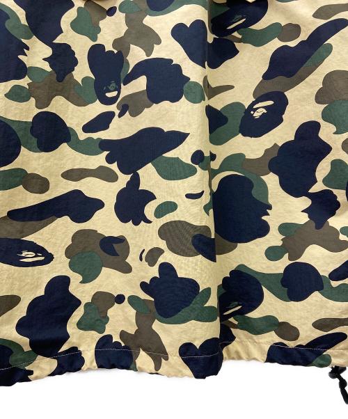 BAPE BY A BATHING APE（ベイプバイアベイシングエイプ）BAPE BY A BATHING APE (ベイプバイアベイシングエイプ) BAPE BY A BATHING APE　ナイロンジャケット グリーン サイズ:Lの古着・服飾アイテム