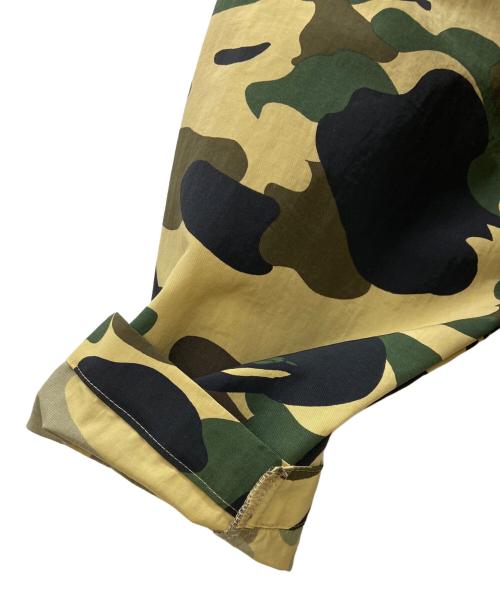 BAPE BY A BATHING APE（ベイプバイアベイシングエイプ）BAPE BY A BATHING APE (ベイプバイアベイシングエイプ) BAPE BY A BATHING APE　ナイロンジャケット グリーン サイズ:Lの古着・服飾アイテム