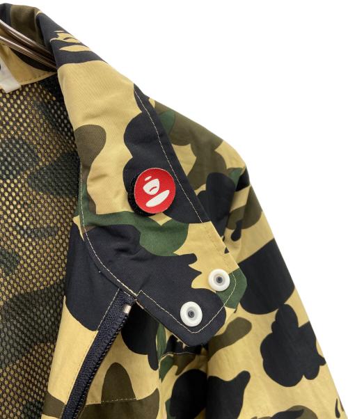 BAPE BY A BATHING APE（ベイプバイアベイシングエイプ）BAPE BY A BATHING APE (ベイプバイアベイシングエイプ) BAPE BY A BATHING APE　ナイロンジャケット グリーン サイズ:Lの古着・服飾アイテム