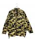 BAPE BY A BATHING APE（ベイプバイアベイシングエイプ）の古着「BAPE BY A BATHING APE　ナイロンジャケット」｜グリーン
